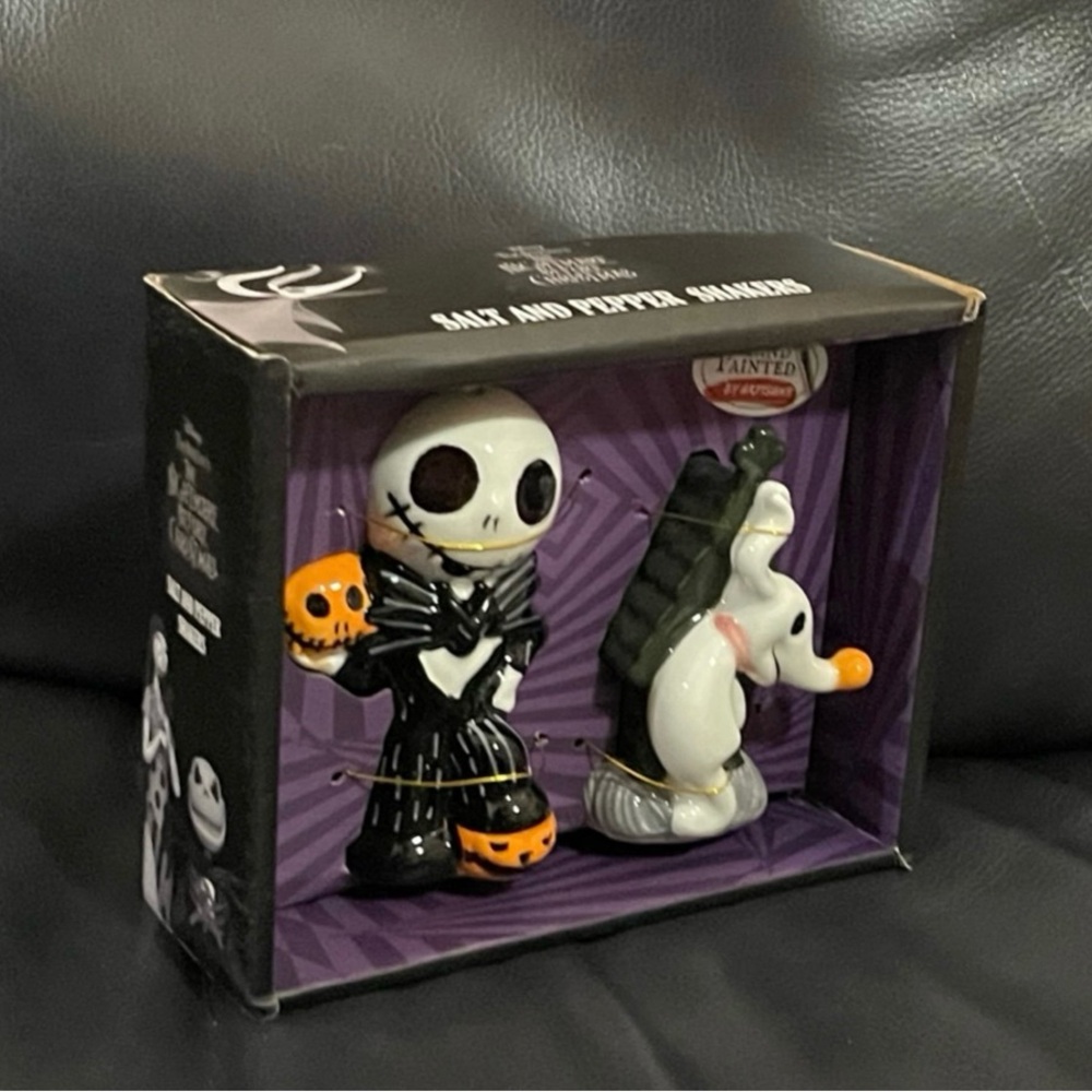 Halloween Nightmare Before Christmas Salt and Pepper Shakers